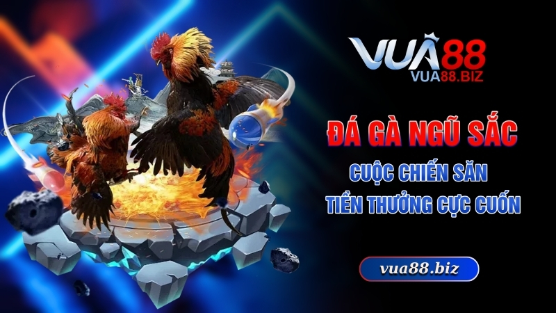 Đá gà ngũ sắc
